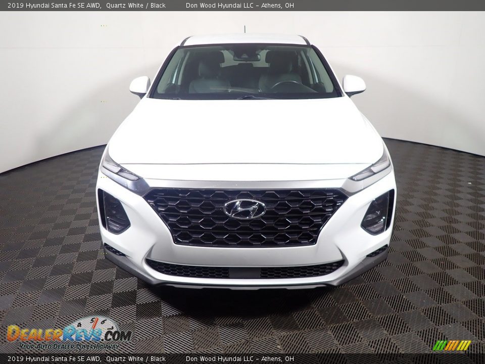 2019 Hyundai Santa Fe SE AWD Quartz White / Black Photo #5