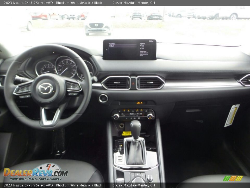 2023 Mazda CX-5 S Select AWD Rhodium White Metallic / Black Photo #3