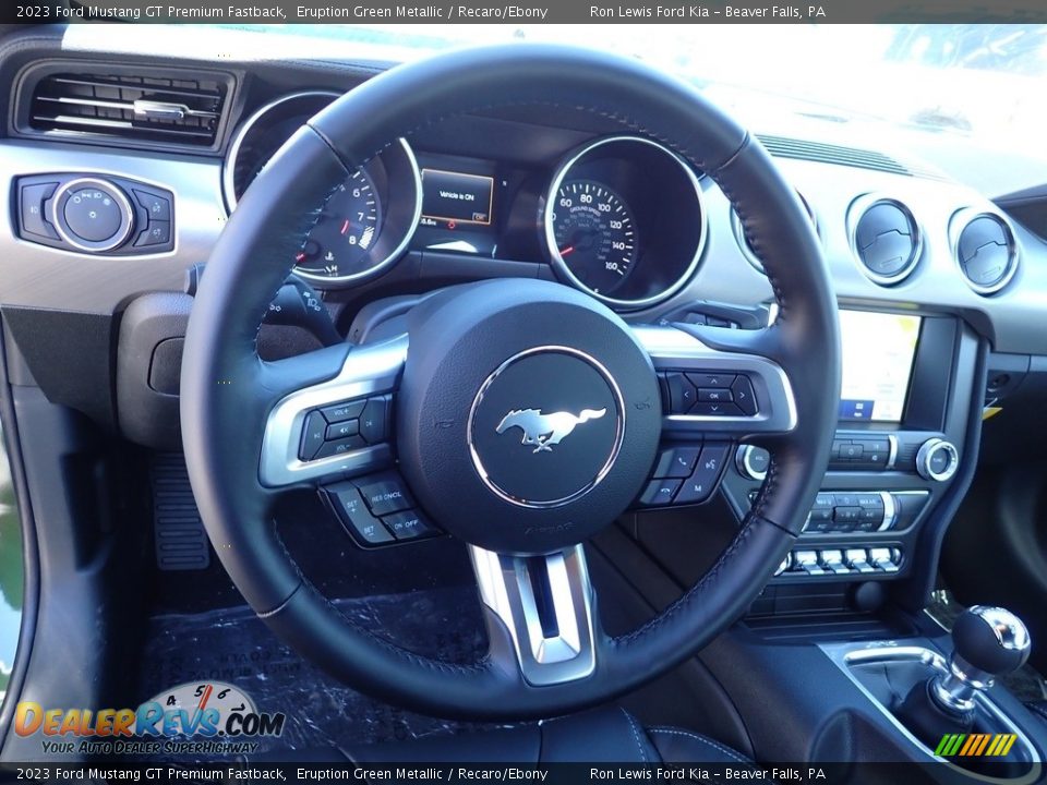 2023 Ford Mustang GT Premium Fastback Steering Wheel Photo #19