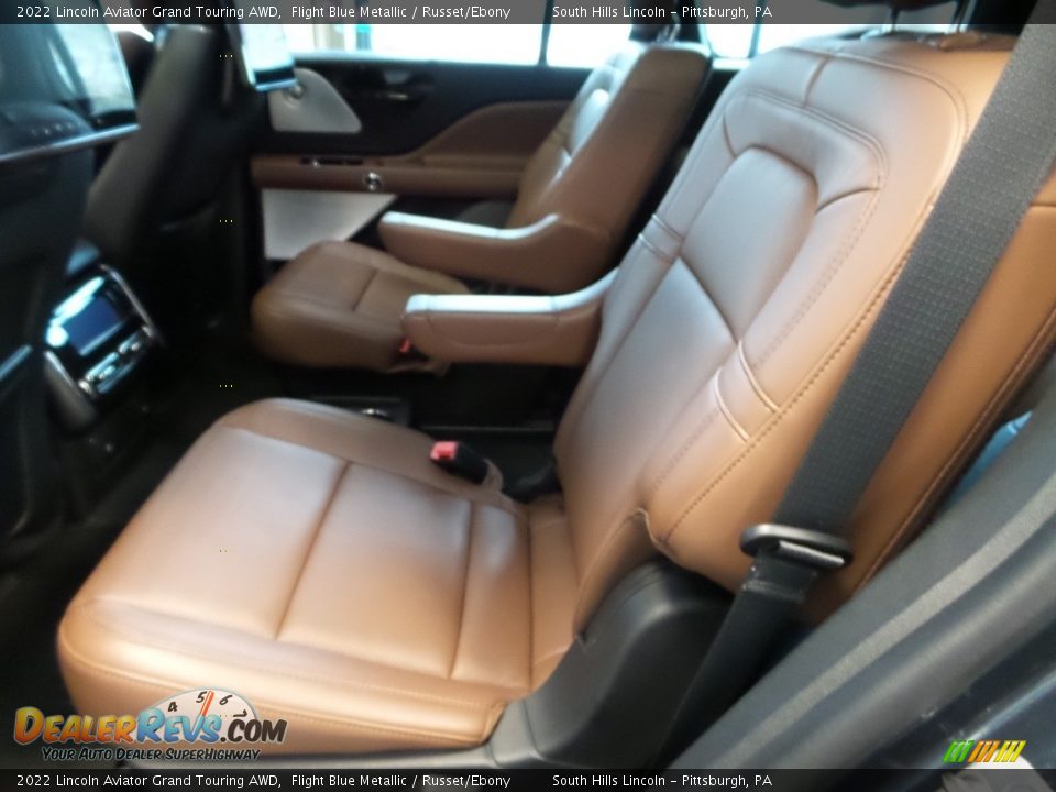 Rear Seat of 2022 Lincoln Aviator Grand Touring AWD Photo #16