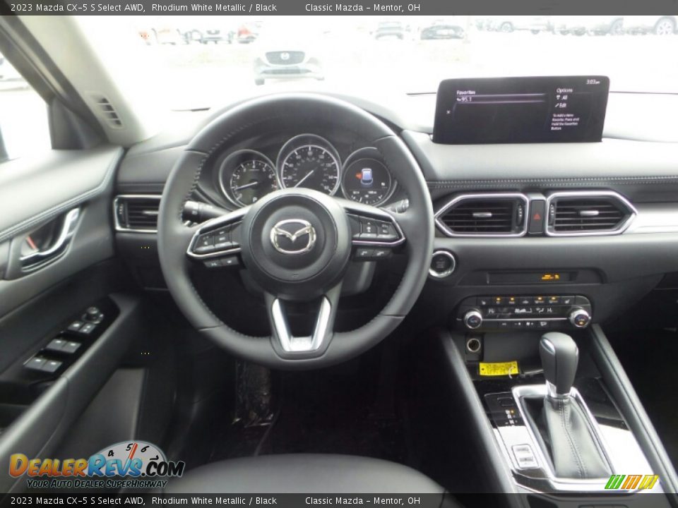 2023 Mazda CX-5 S Select AWD Rhodium White Metallic / Black Photo #4