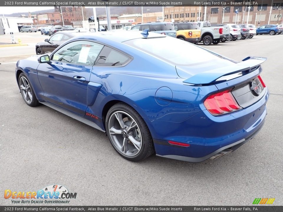 Atlas Blue Metallic 2023 Ford Mustang California Special Fastback Photo #6