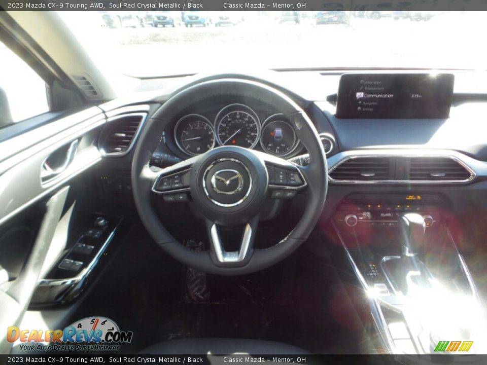 2023 Mazda CX-9 Touring AWD Soul Red Crystal Metallic / Black Photo #4