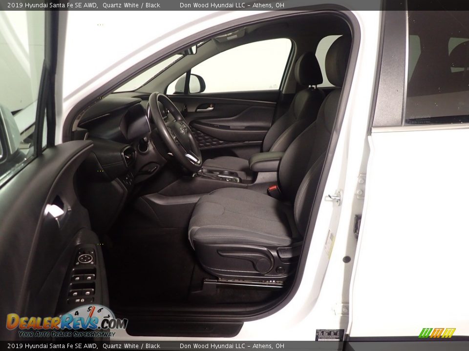 2019 Hyundai Santa Fe SE AWD Quartz White / Black Photo #20