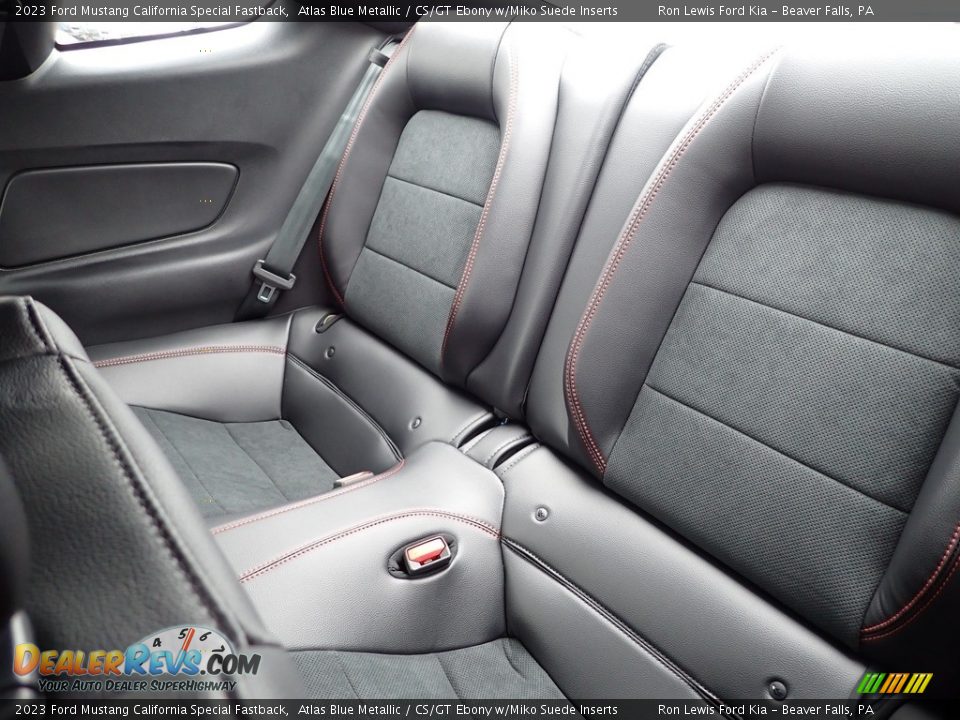 Rear Seat of 2023 Ford Mustang California Special Fastback Photo #13