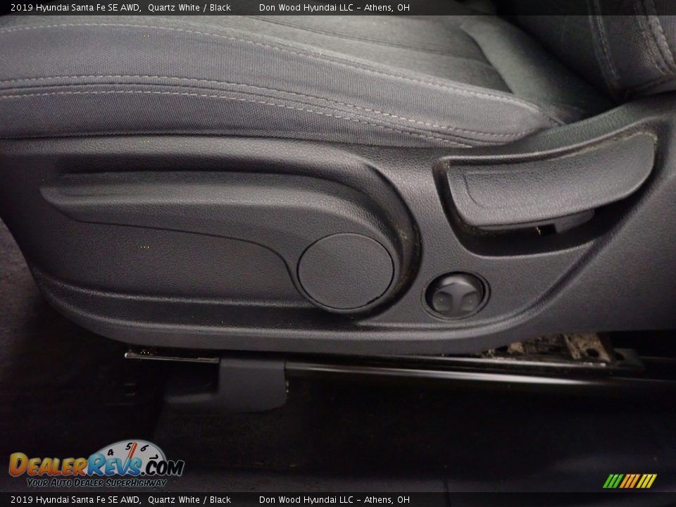 2019 Hyundai Santa Fe SE AWD Quartz White / Black Photo #21