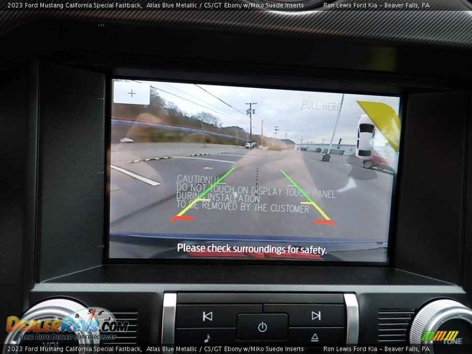 Controls of 2023 Ford Mustang California Special Fastback Photo #16