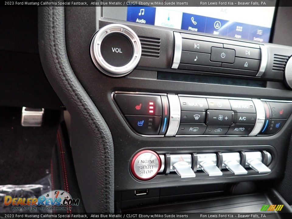 Controls of 2023 Ford Mustang California Special Fastback Photo #17