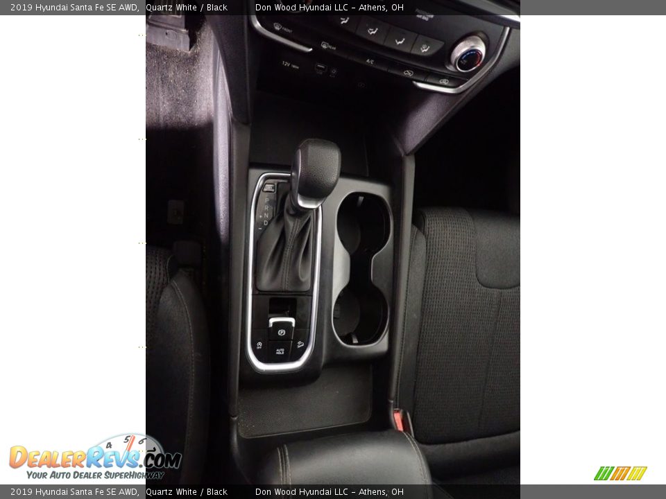 2019 Hyundai Santa Fe SE AWD Quartz White / Black Photo #30