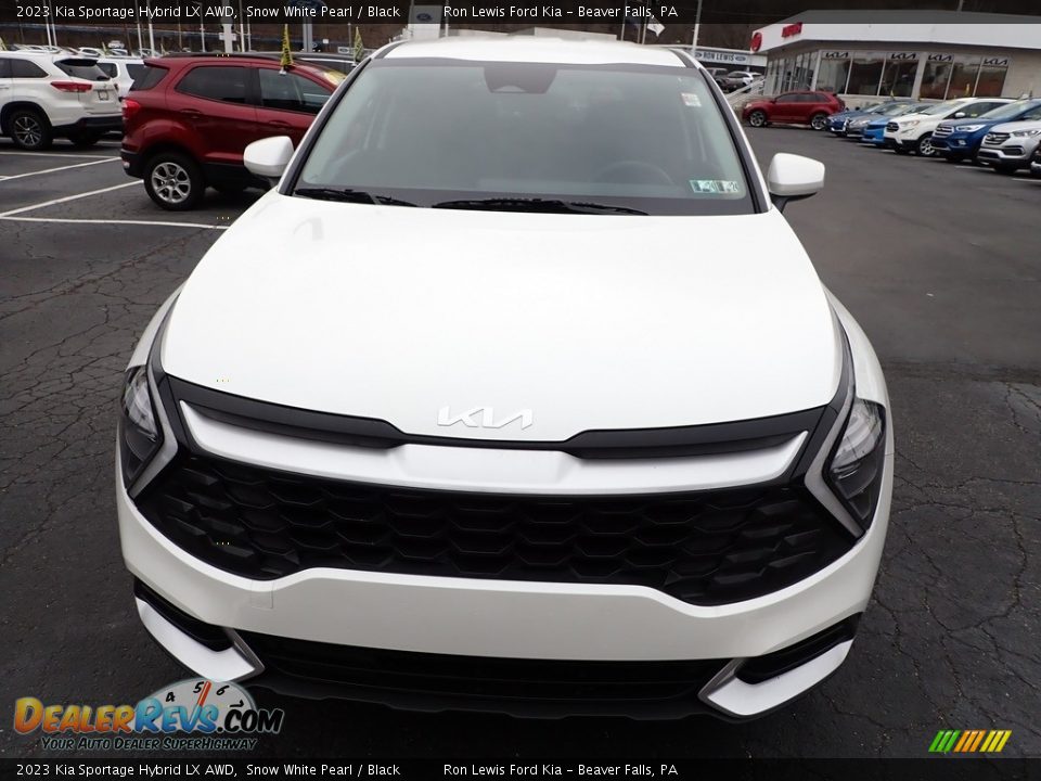 2023 Kia Sportage Hybrid LX AWD Snow White Pearl / Black Photo #3