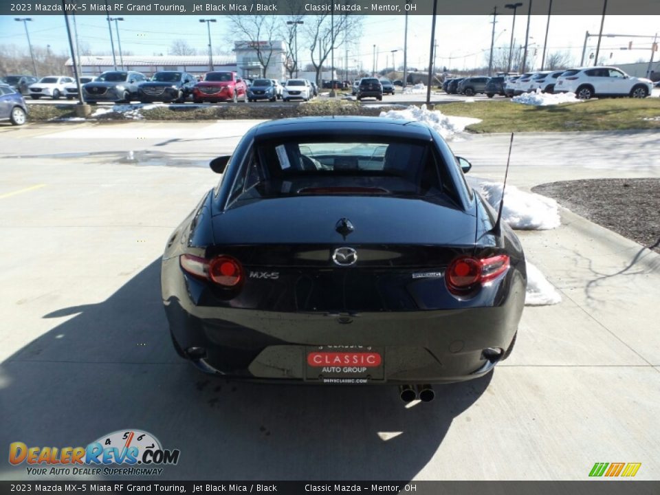 2023 Mazda MX-5 Miata RF Grand Touring Jet Black Mica / Black Photo #4