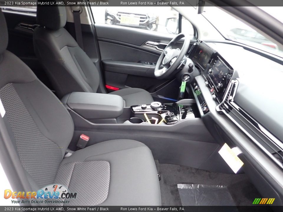 2023 Kia Sportage Hybrid LX AWD Snow White Pearl / Black Photo #11