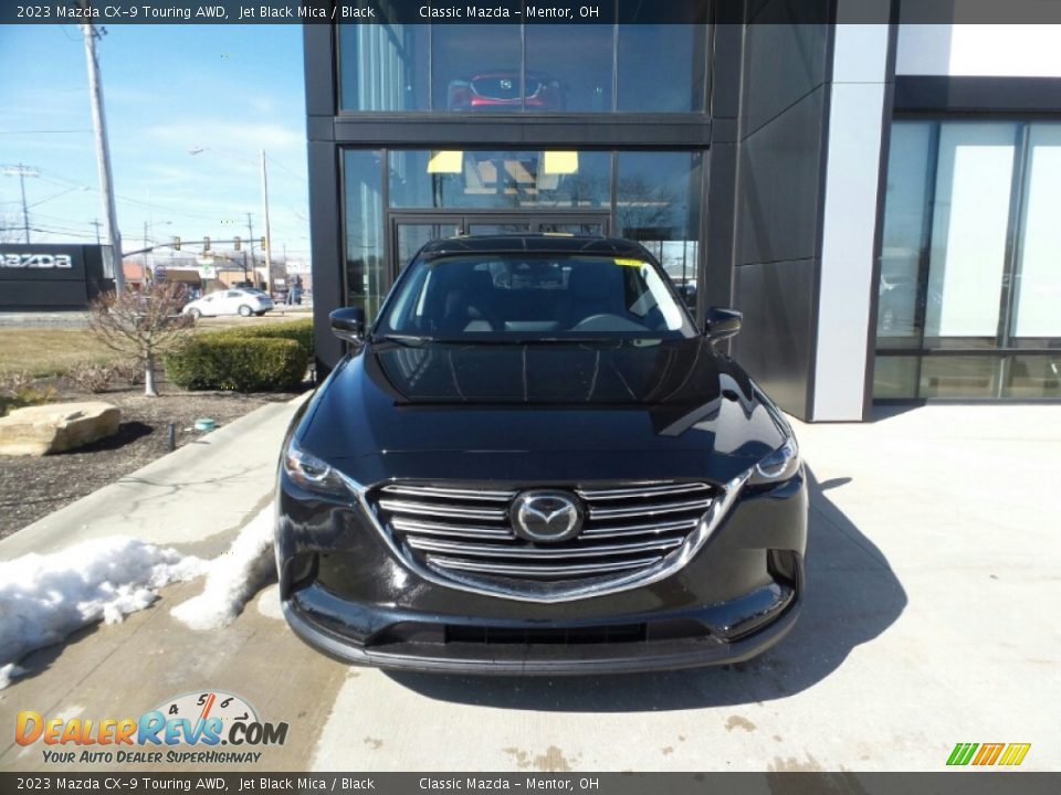 2023 Mazda CX-9 Touring AWD Jet Black Mica / Black Photo #2