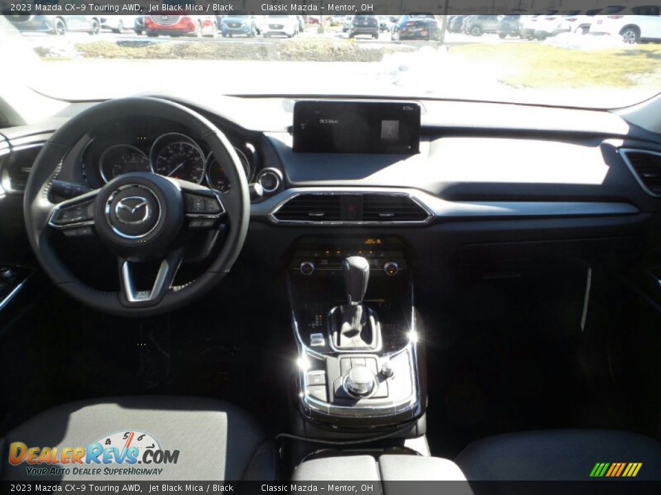 2023 Mazda CX-9 Touring AWD Jet Black Mica / Black Photo #3