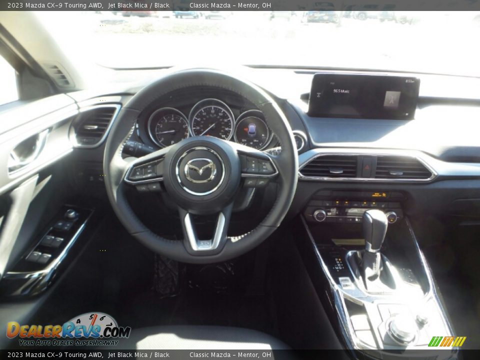 2023 Mazda CX-9 Touring AWD Jet Black Mica / Black Photo #4