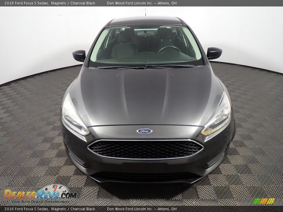 2016 Ford Focus S Sedan Magnetic / Charcoal Black Photo #5