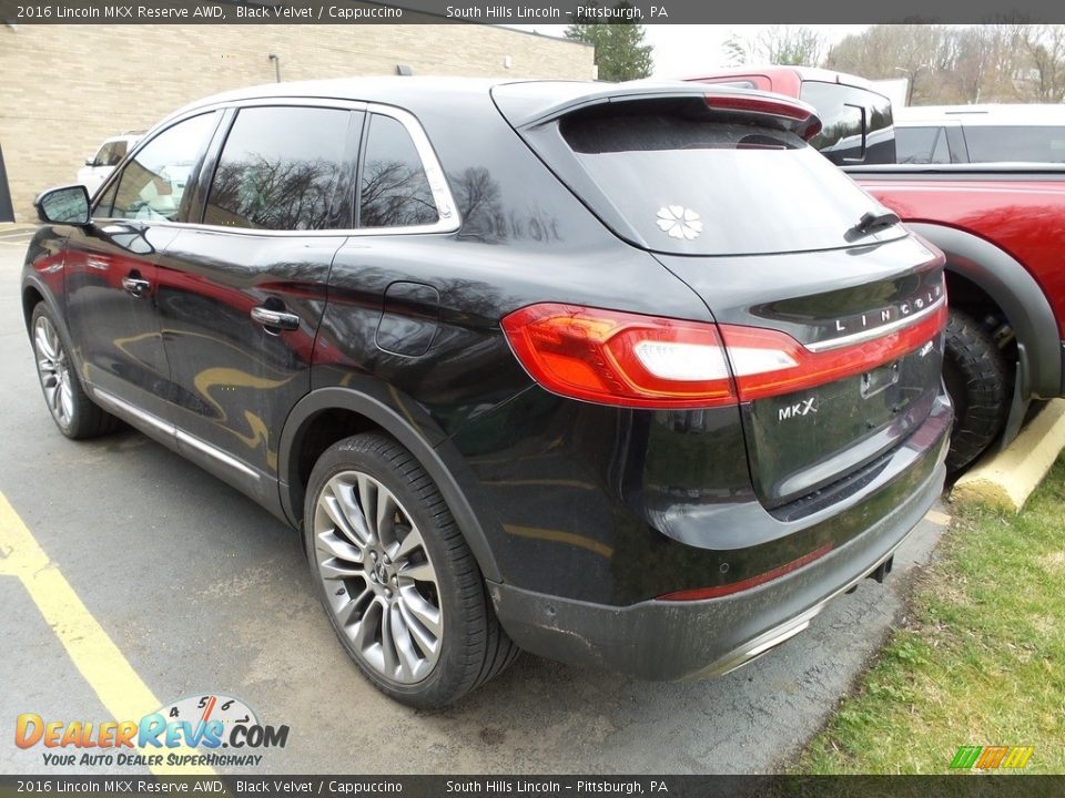 2016 Lincoln MKX Reserve AWD Black Velvet / Cappuccino Photo #2