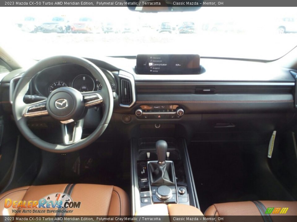 2023 Mazda CX-50 Turbo AWD Meridian Edition Polymetal Gray Metallic / Terracotta Photo #3