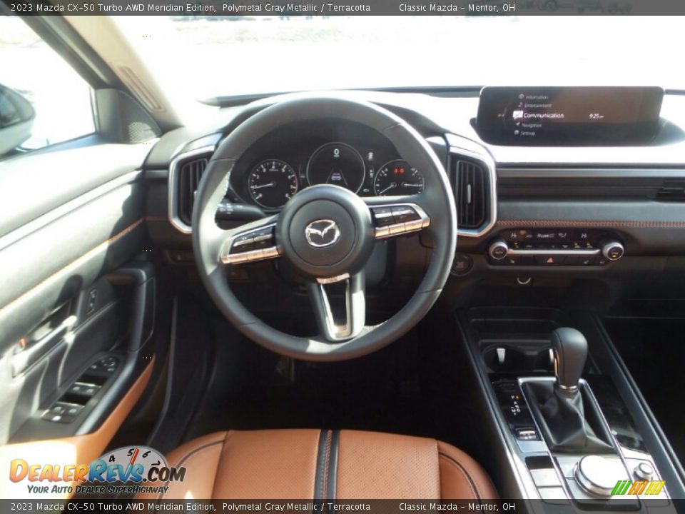 2023 Mazda CX-50 Turbo AWD Meridian Edition Polymetal Gray Metallic / Terracotta Photo #4