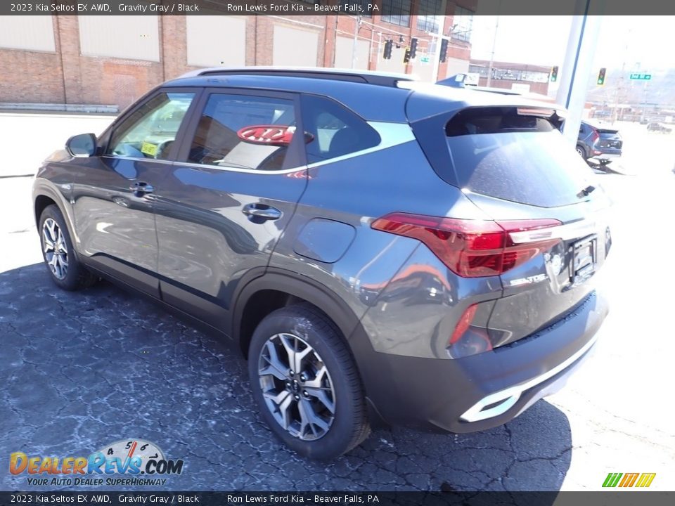 2023 Kia Seltos EX AWD Gravity Gray / Black Photo #6