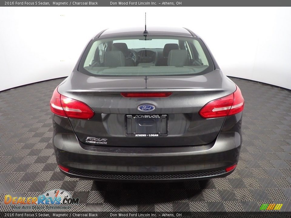 2016 Ford Focus S Sedan Magnetic / Charcoal Black Photo #13