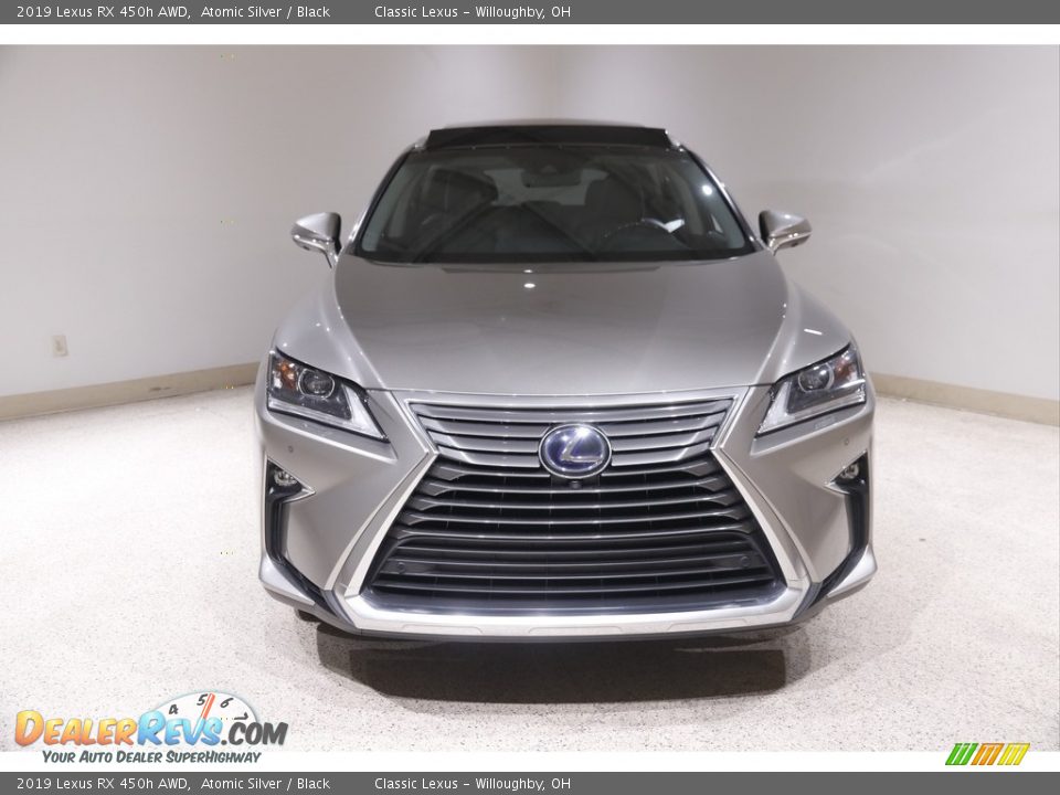 2019 Lexus RX 450h AWD Atomic Silver / Black Photo #2