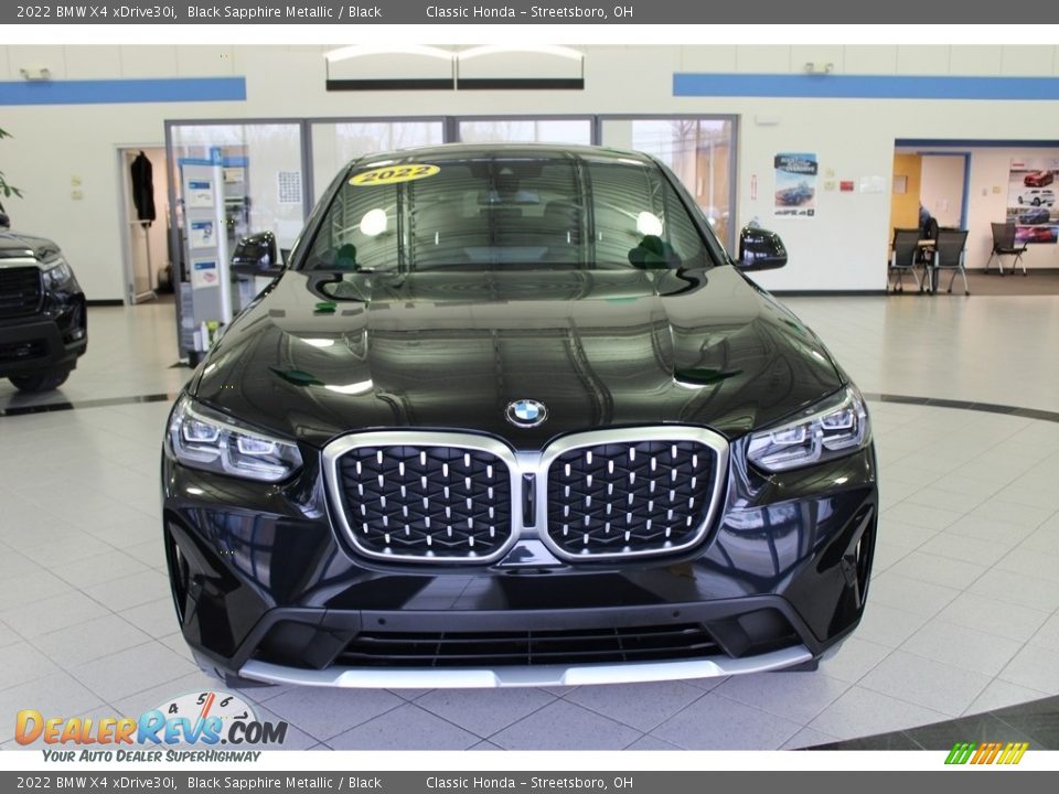 2022 BMW X4 xDrive30i Black Sapphire Metallic / Black Photo #2