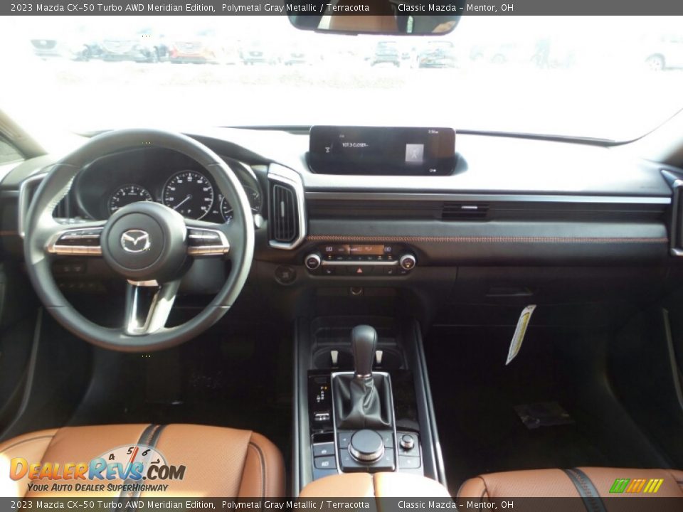 2023 Mazda CX-50 Turbo AWD Meridian Edition Polymetal Gray Metallic / Terracotta Photo #3