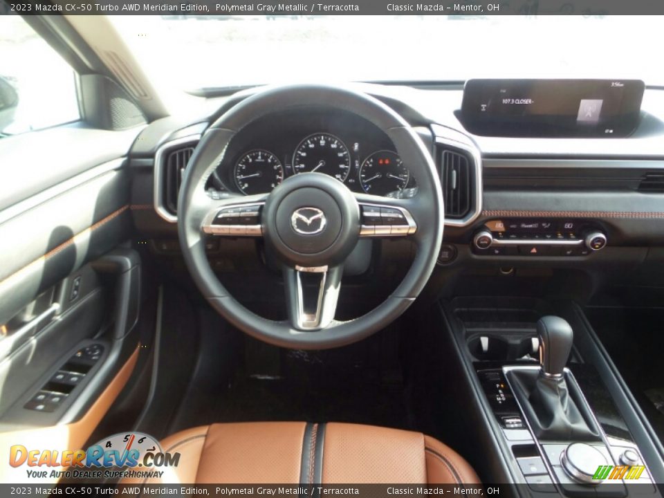 2023 Mazda CX-50 Turbo AWD Meridian Edition Polymetal Gray Metallic / Terracotta Photo #4