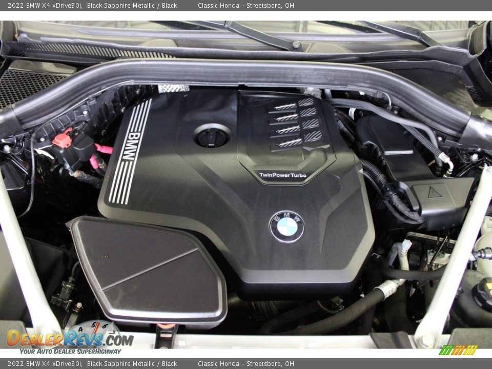 2022 BMW X4 xDrive30i Black Sapphire Metallic / Black Photo #10