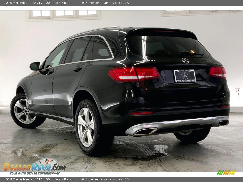 2018 Mercedes-Benz GLC 300 Black / Black Photo #10