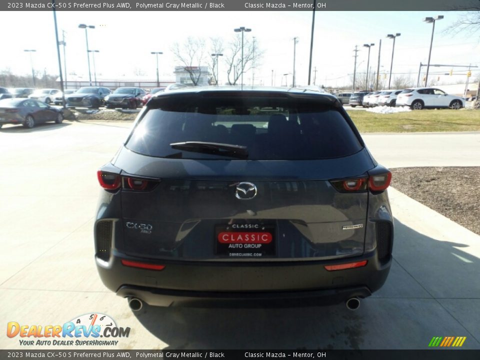 2023 Mazda CX-50 S Preferred Plus AWD Polymetal Gray Metallic / Black Photo #5