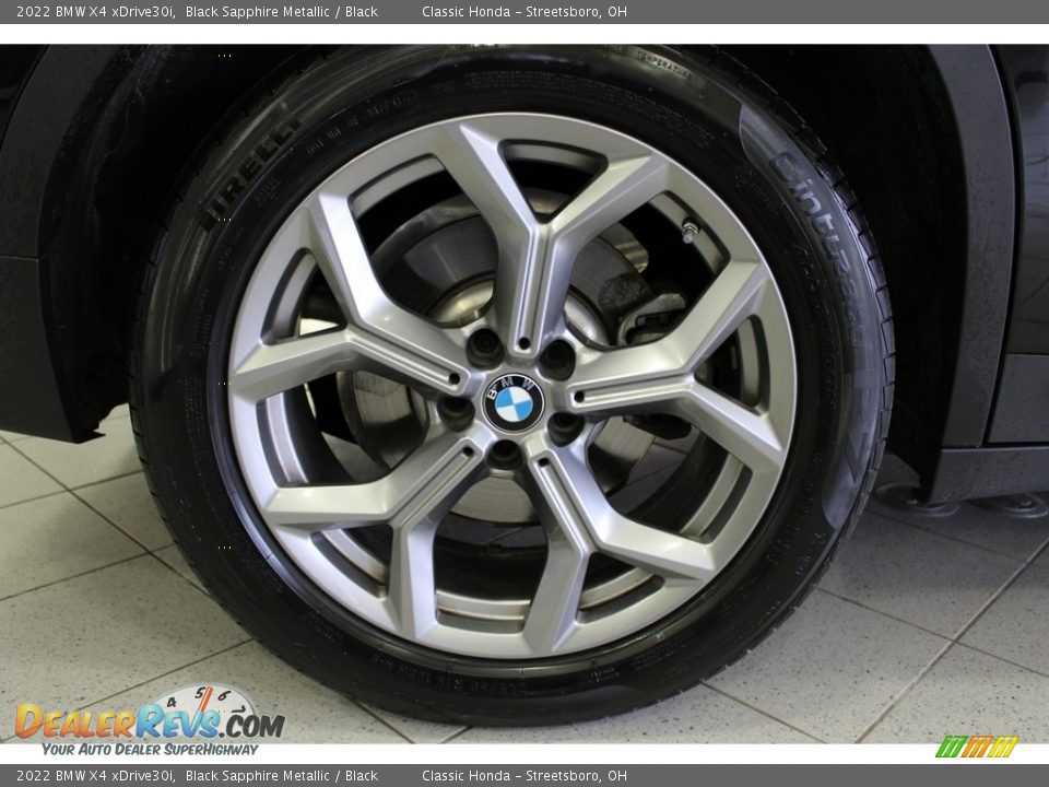 2022 BMW X4 xDrive30i Black Sapphire Metallic / Black Photo #13