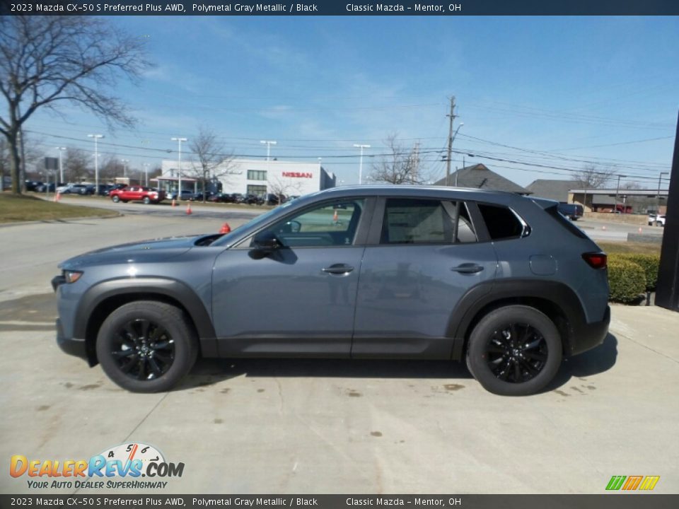 2023 Mazda CX-50 S Preferred Plus AWD Polymetal Gray Metallic / Black Photo #6