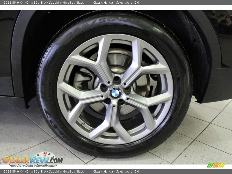 2022 BMW X4 xDrive30i Black Sapphire Metallic / Black Photo #14