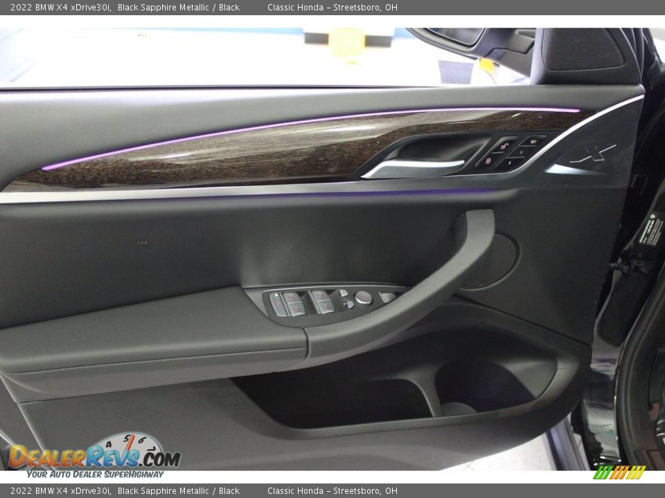 2022 BMW X4 xDrive30i Black Sapphire Metallic / Black Photo #16