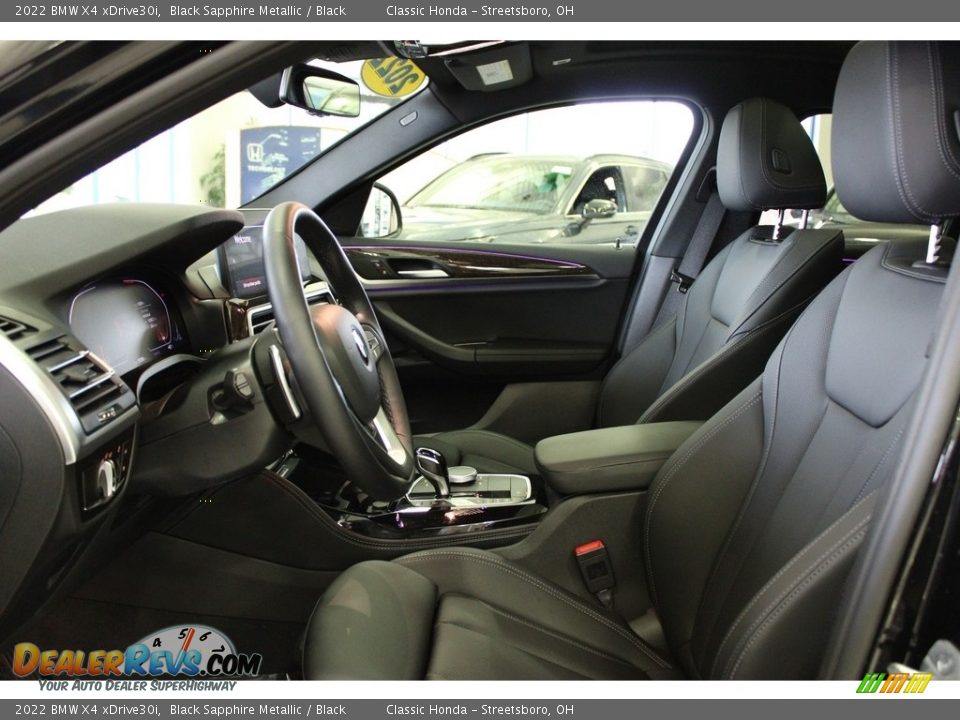 2022 BMW X4 xDrive30i Black Sapphire Metallic / Black Photo #18