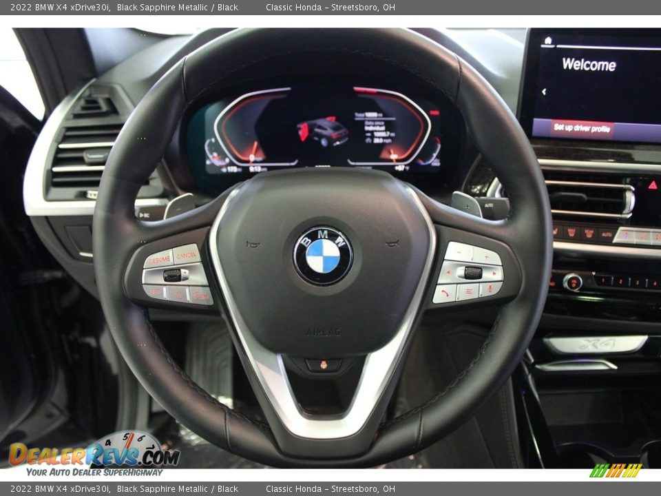 2022 BMW X4 xDrive30i Black Sapphire Metallic / Black Photo #21