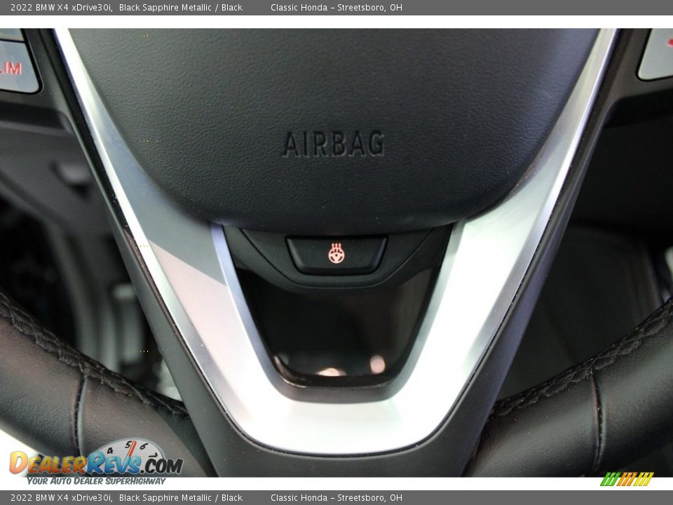 2022 BMW X4 xDrive30i Black Sapphire Metallic / Black Photo #23