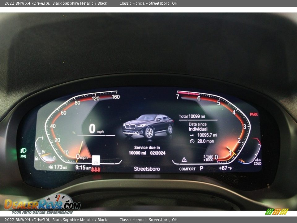 2022 BMW X4 xDrive30i Black Sapphire Metallic / Black Photo #25