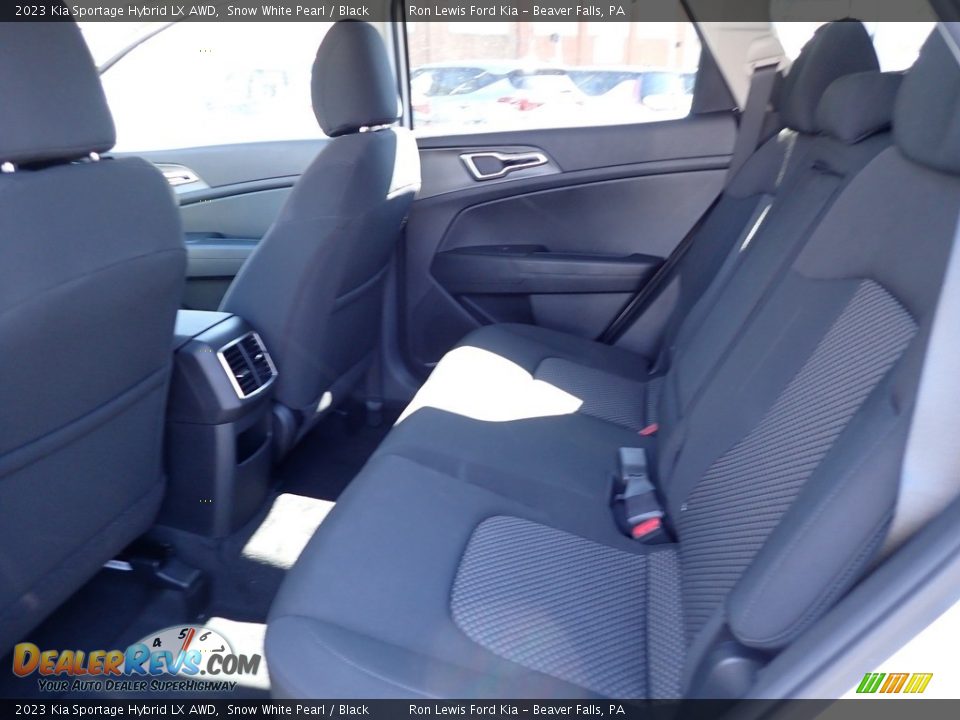2023 Kia Sportage Hybrid LX AWD Snow White Pearl / Black Photo #12