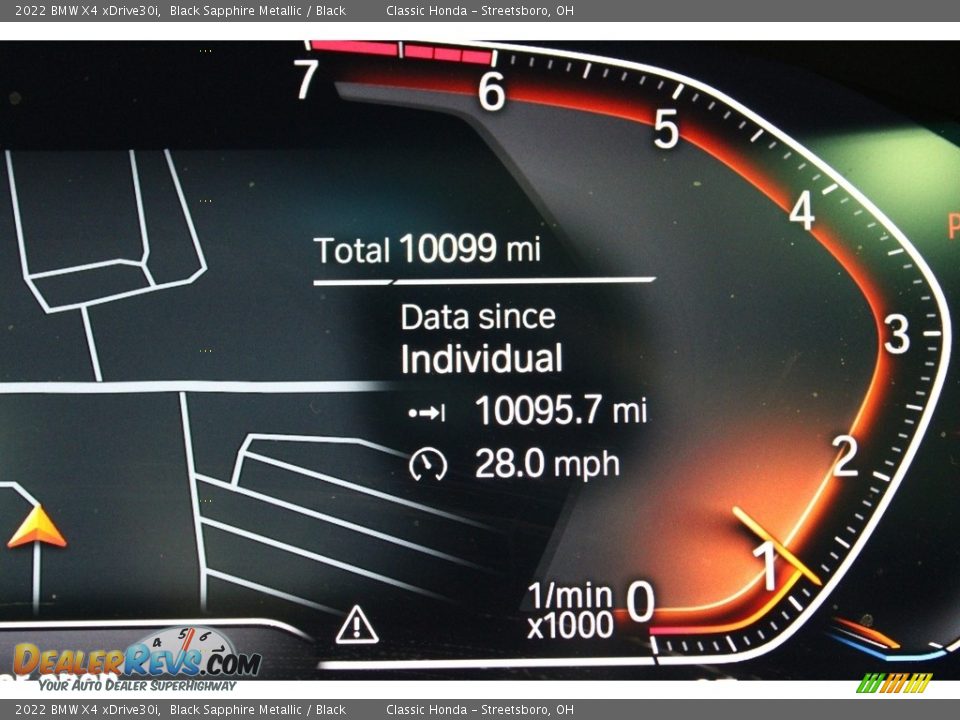 2022 BMW X4 xDrive30i Black Sapphire Metallic / Black Photo #26