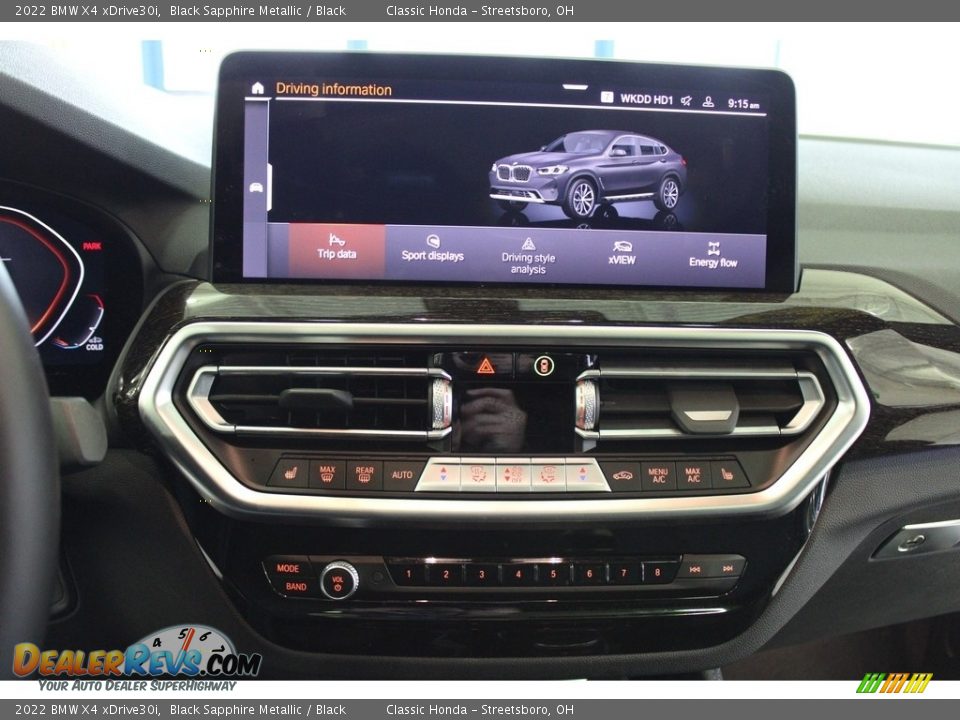 2022 BMW X4 xDrive30i Black Sapphire Metallic / Black Photo #27