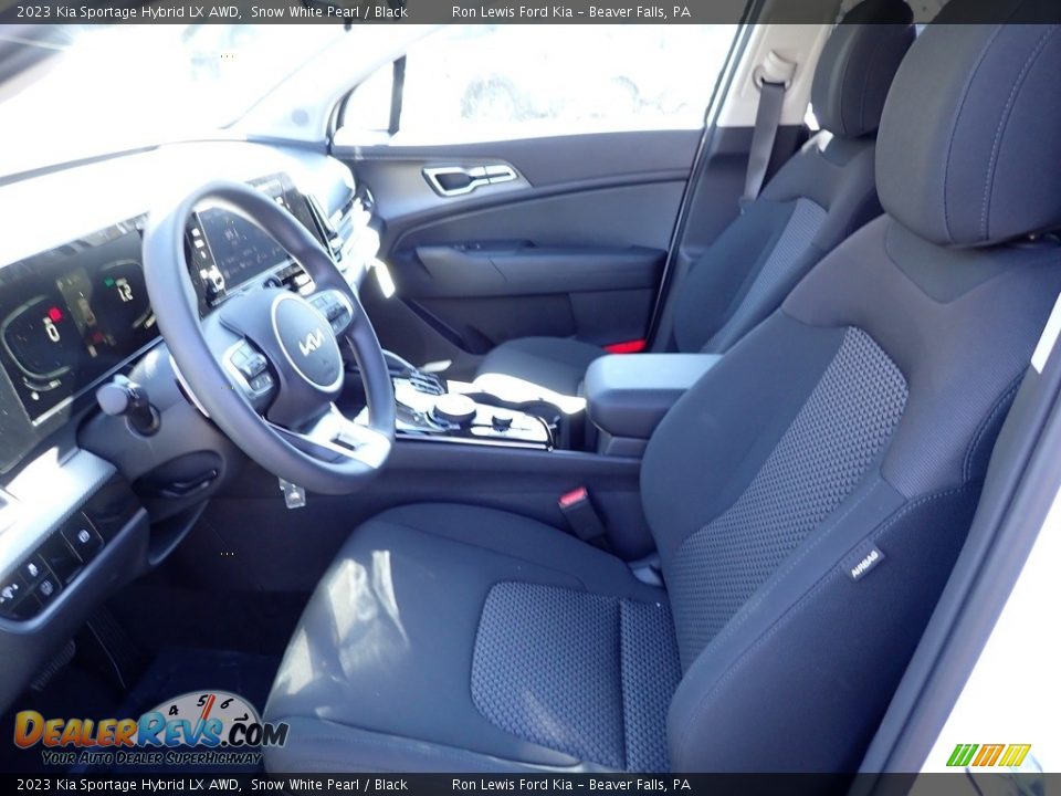 2023 Kia Sportage Hybrid LX AWD Snow White Pearl / Black Photo #14