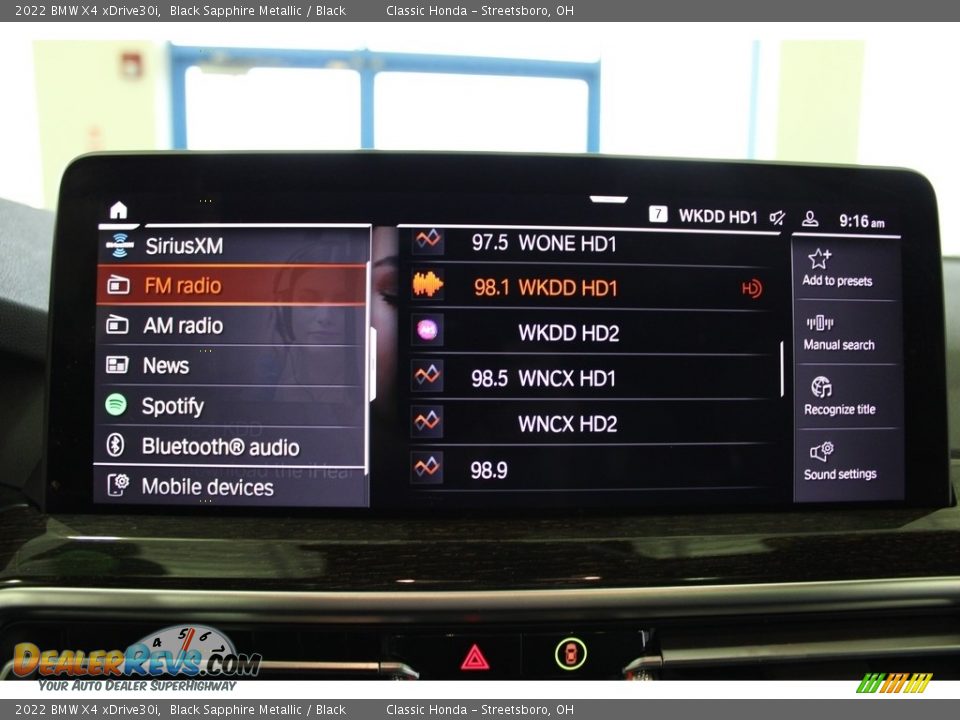 2022 BMW X4 xDrive30i Black Sapphire Metallic / Black Photo #29