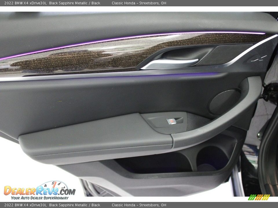 2022 BMW X4 xDrive30i Black Sapphire Metallic / Black Photo #36