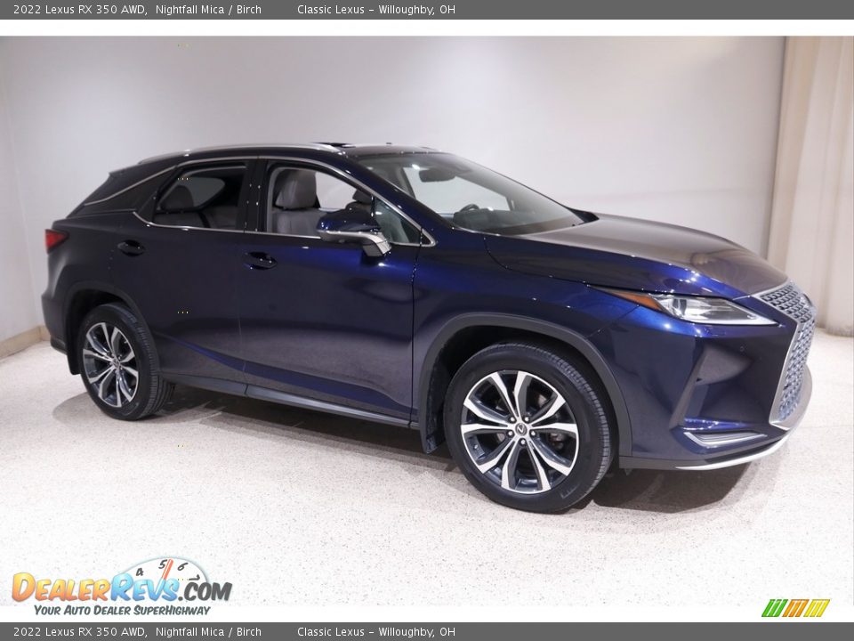 Nightfall Mica 2022 Lexus RX 350 AWD Photo #1