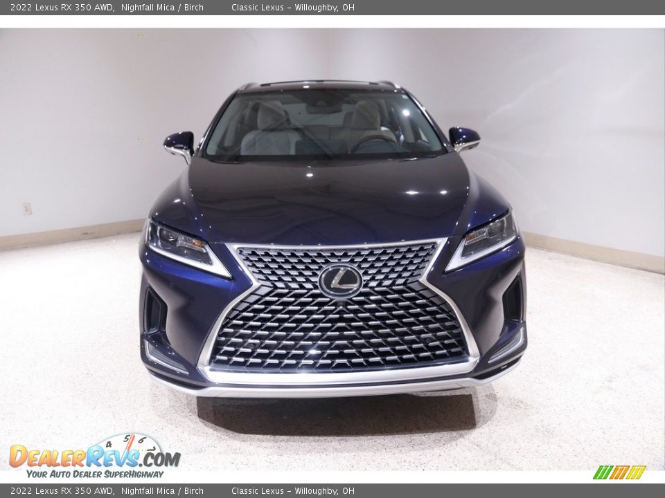 2022 Lexus RX 350 AWD Nightfall Mica / Birch Photo #2