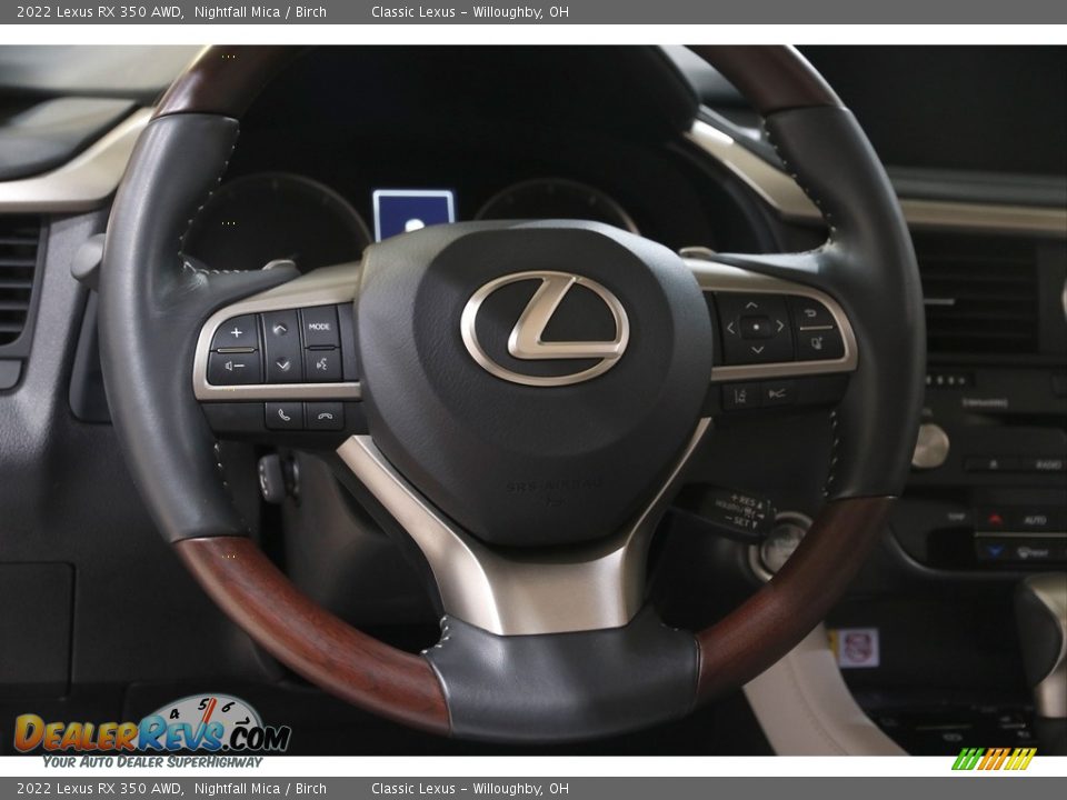 2022 Lexus RX 350 AWD Steering Wheel Photo #7