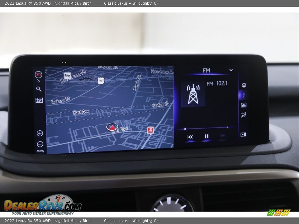 Navigation of 2022 Lexus RX 350 AWD Photo #10